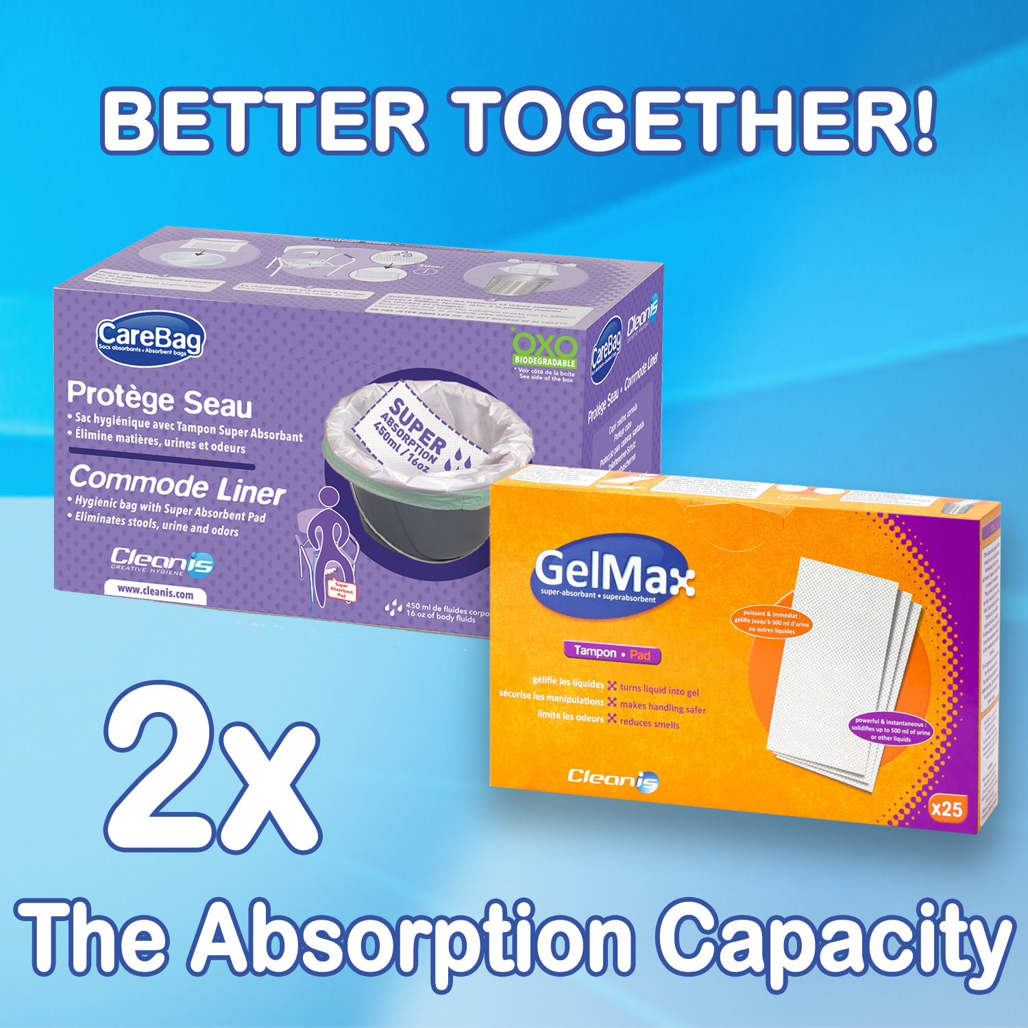 Commode Liners Medical Grade Bed Side Toilet Sanitary Liner Bags Gelling Pad 20 eBay