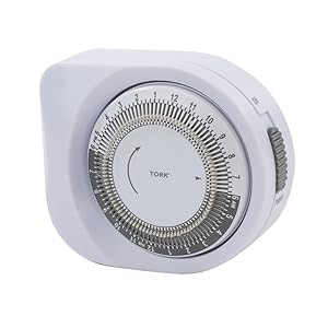 TORK 401A 24 Hour Mechanical Light Timer: Wall Timer Switches: Amazon
