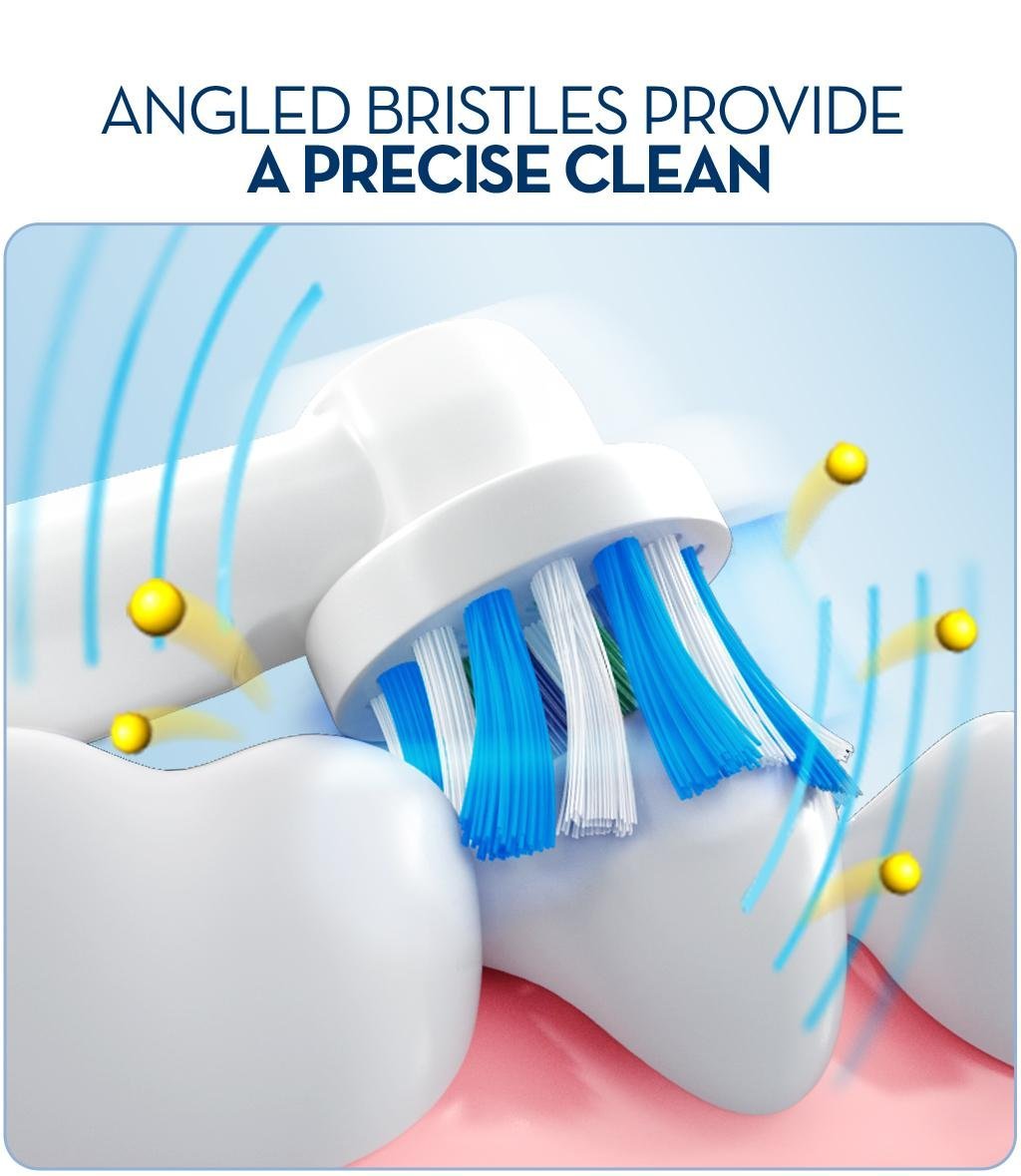 OralB Cross Action Electric Toothbrush Replacement Brush