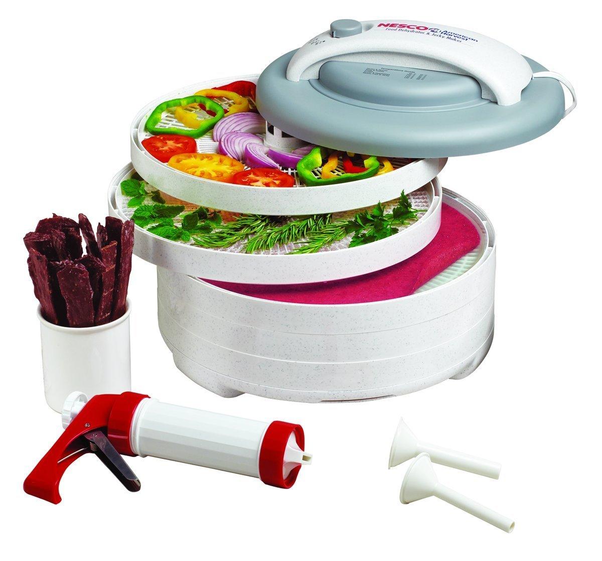 Nesco FD61WHC Snackmaster Express Food Dehydrator AllIn