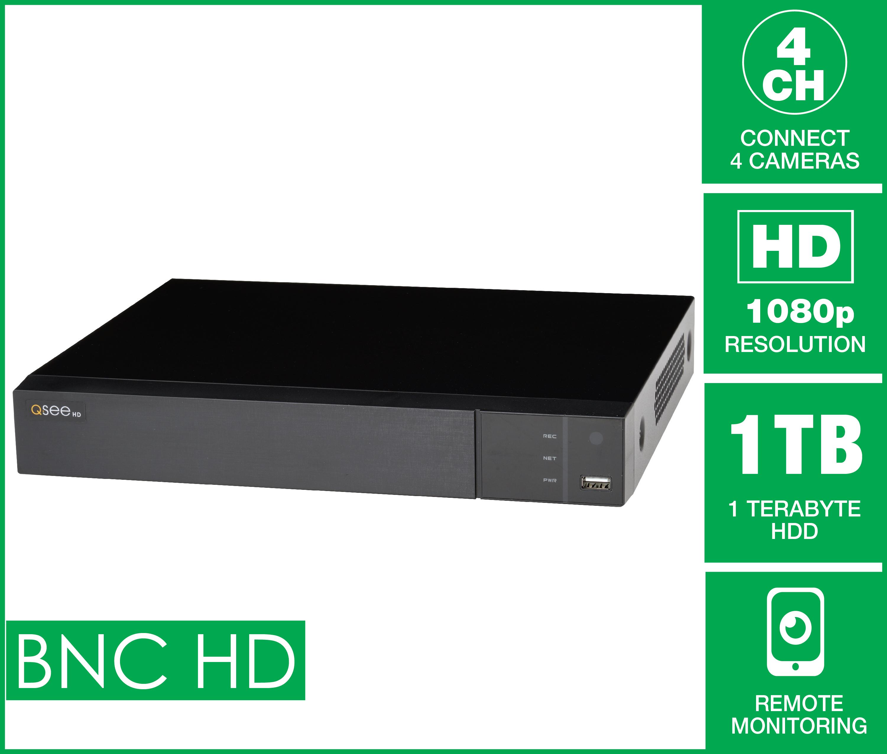 Amazon.com : Q-See QTH43-1 4-Channel Analog HD 1080p