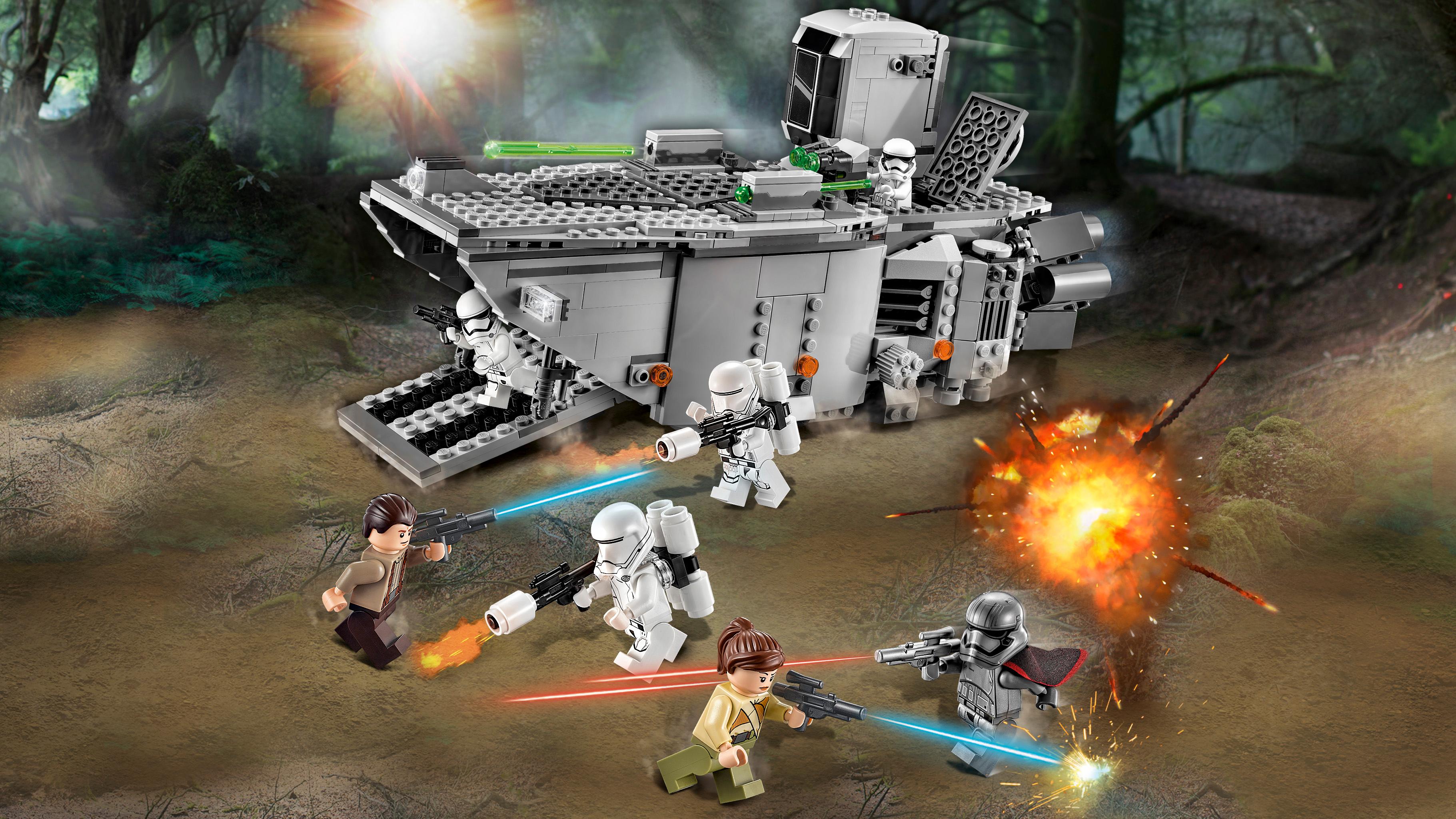 Amazon.com: LEGO Star Wars First Order Transporter 75103 Building Kit ...