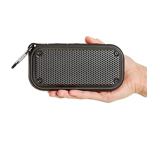 amazonbasics shockproof and waterproof bluetooth wireless mini speaker