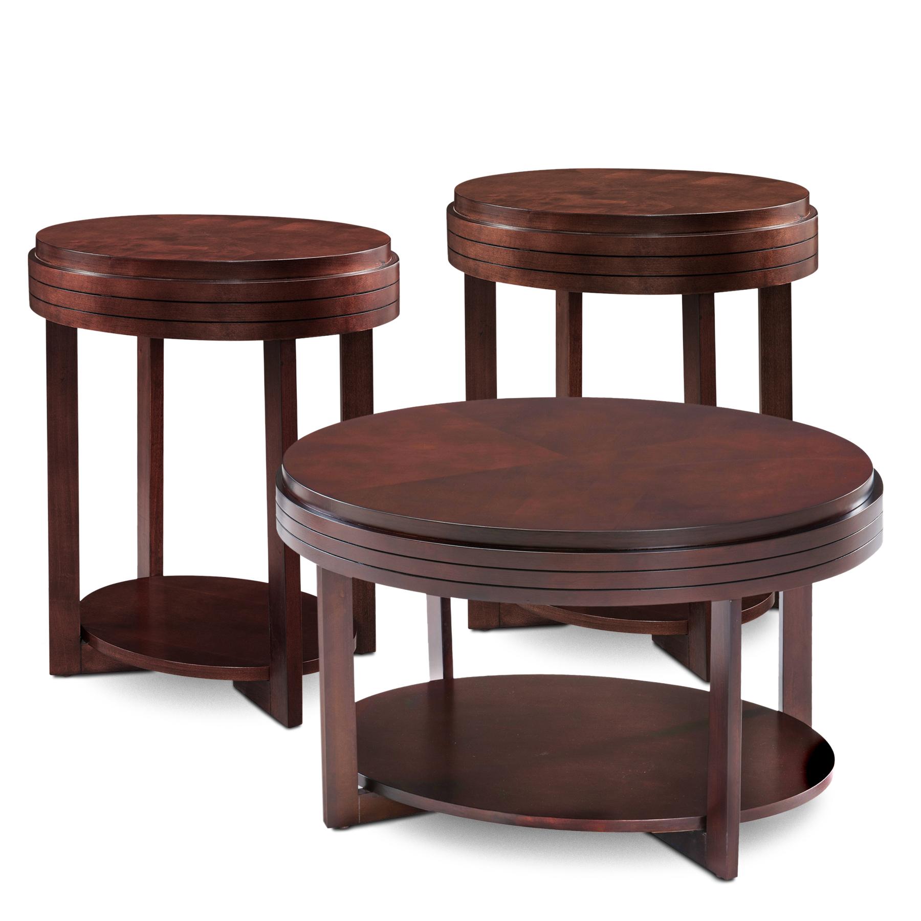 Leick 10100CH Oval Condo/Apartment Coffee Table and Two