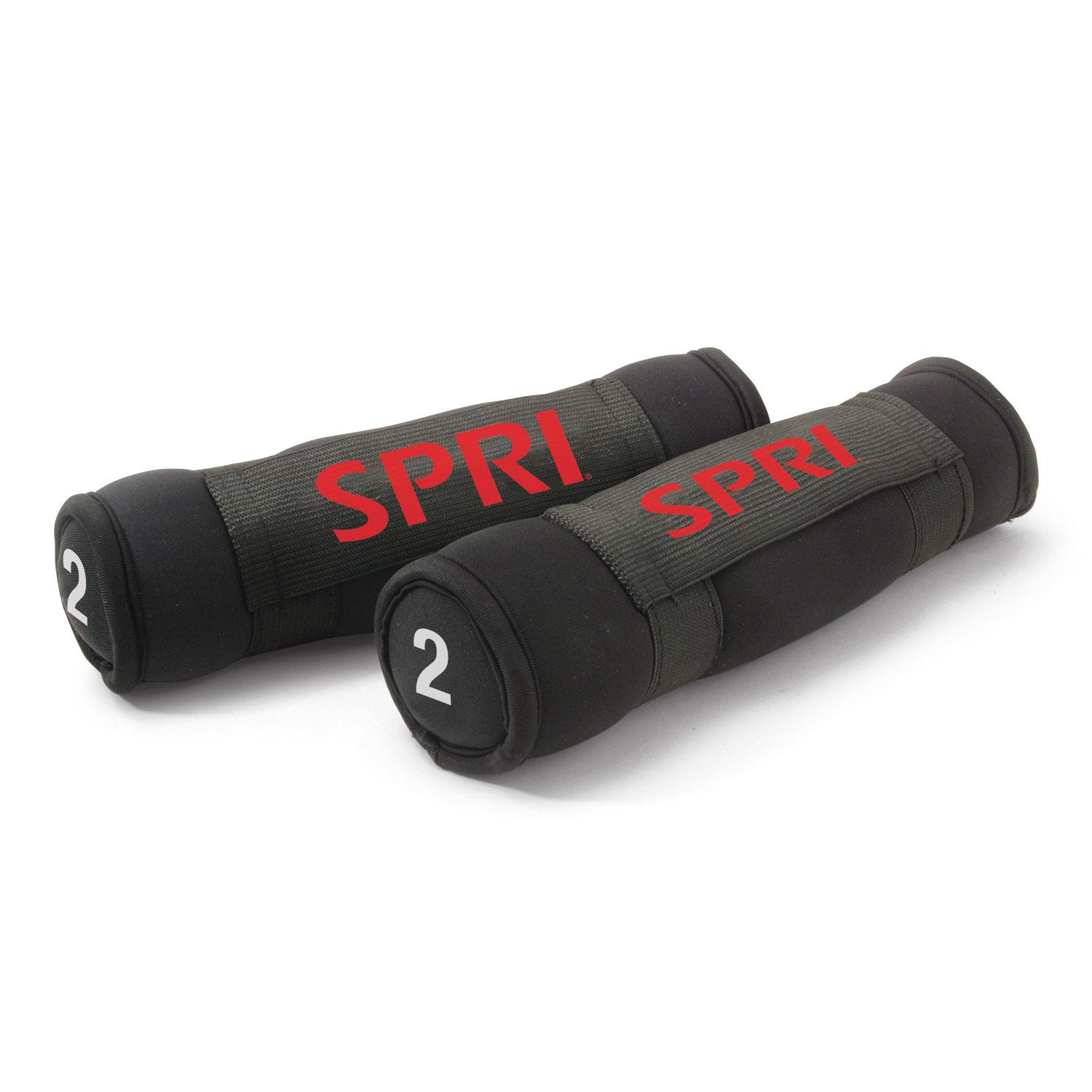 SPRI Soft Hand Walking Weights Weight Bars Sports