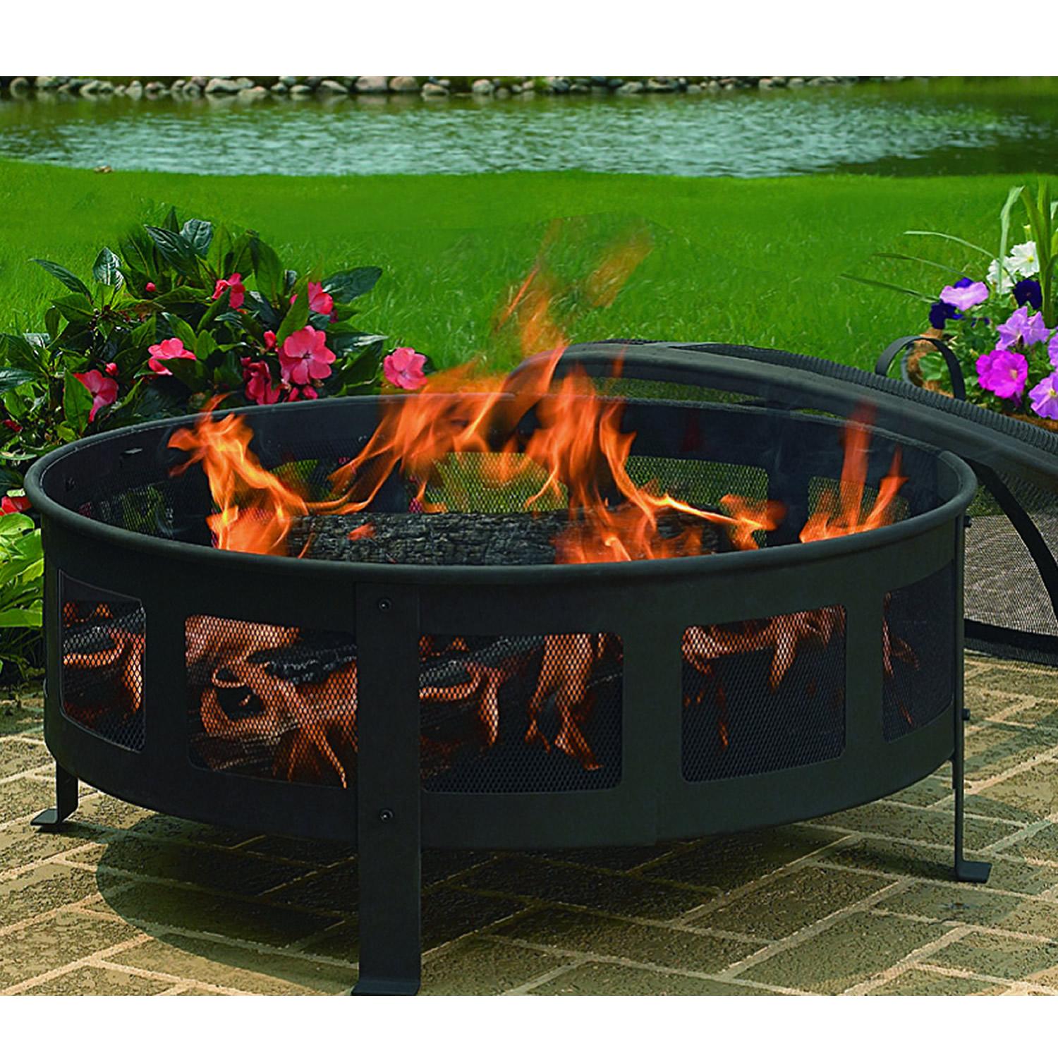 Amazon.com : CobraCo Bravo Mesh Fire Pit : Garden & Outdoor