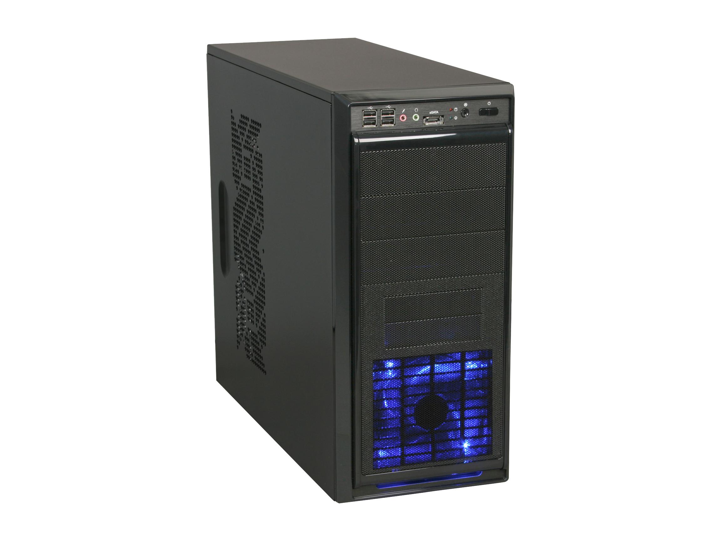 Rosewill Steel/Plastic ATX Mid Tower Computer Case Blackbone Black Computers