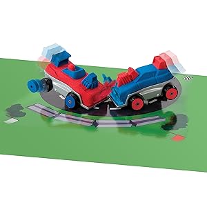 kinetic sand crash em cars