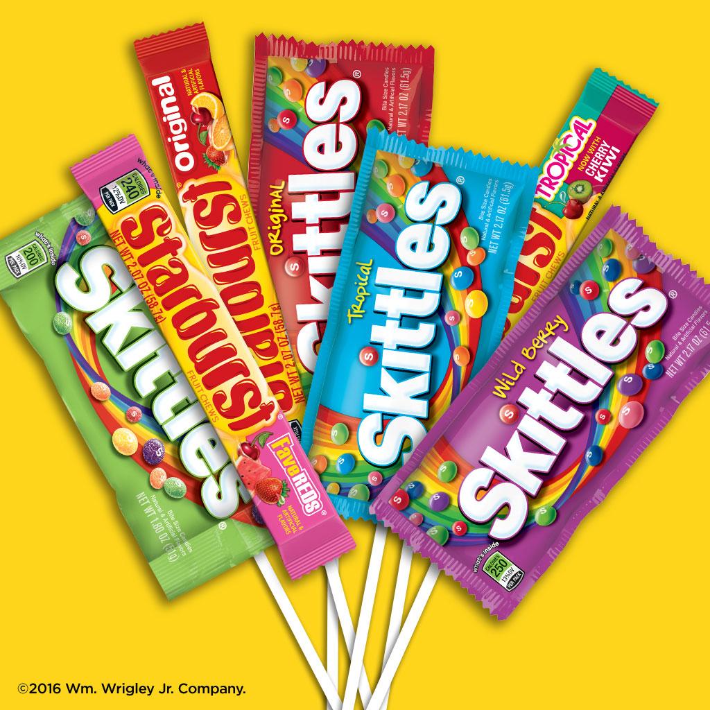 Skittles Starburst, Fruity Candy Variety Box, 30 Single Packs eBay