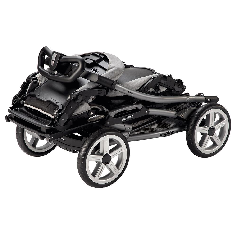 Peg Perego Duette SW Stroller Chassis, Grey Baby