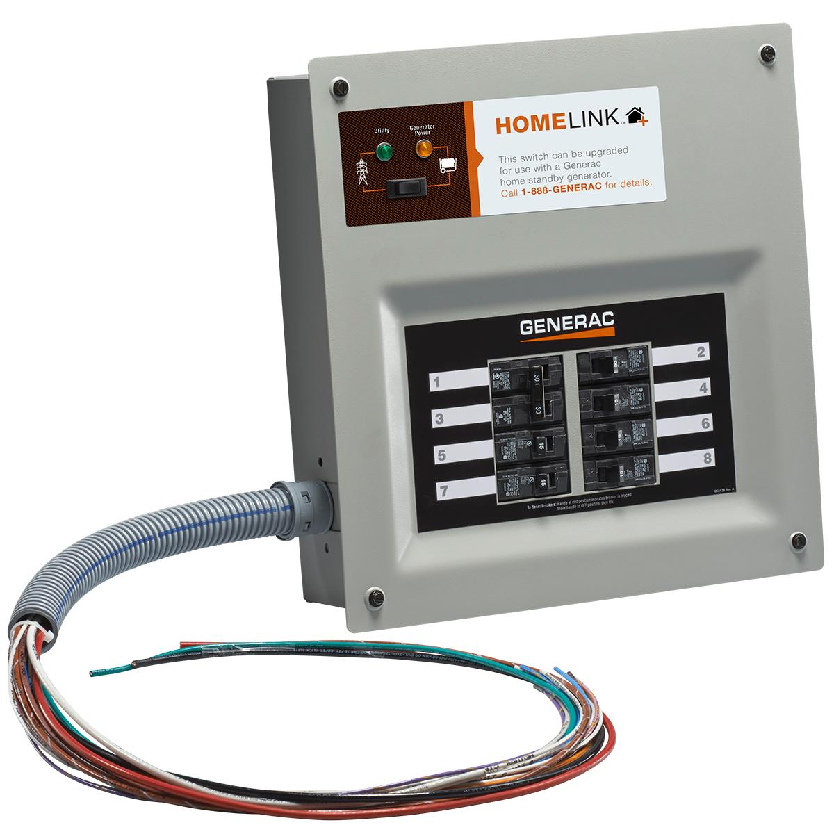 Amazon.com: Generac 6852 Home Link Upgradeable Transfer Switch Kit, 30