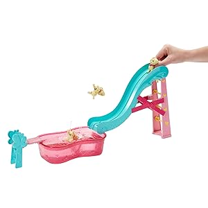 barbie flippin pup pool