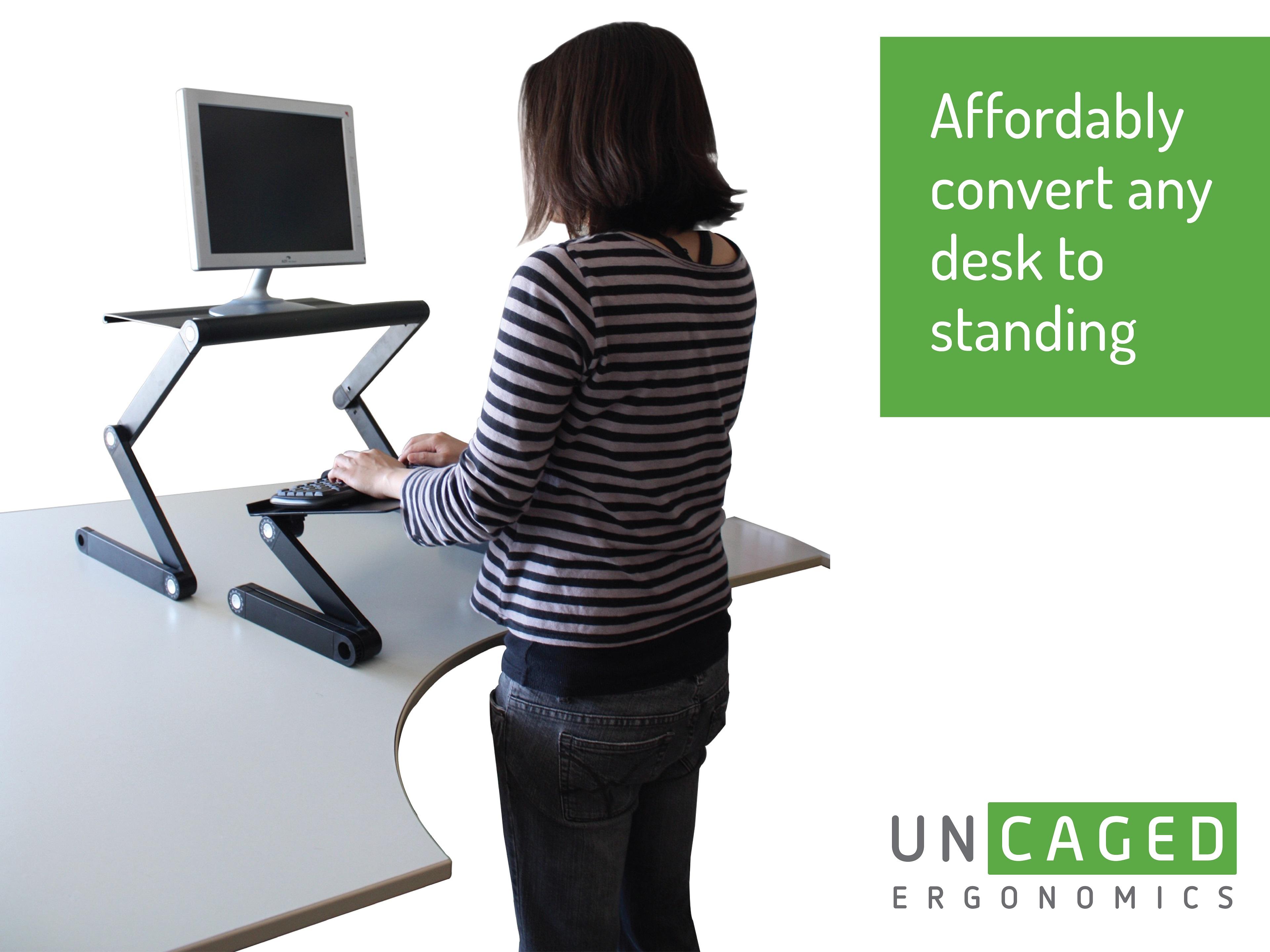 Workez Standing Desk Conversion Kit Adjustable Ergonomic