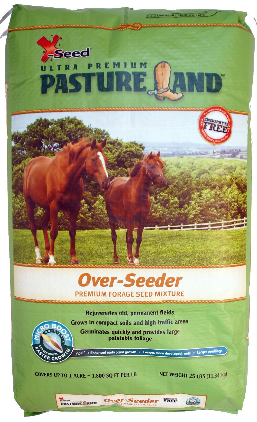 XSeed Pasture Land Equine Mixture with MicroBoost Seed