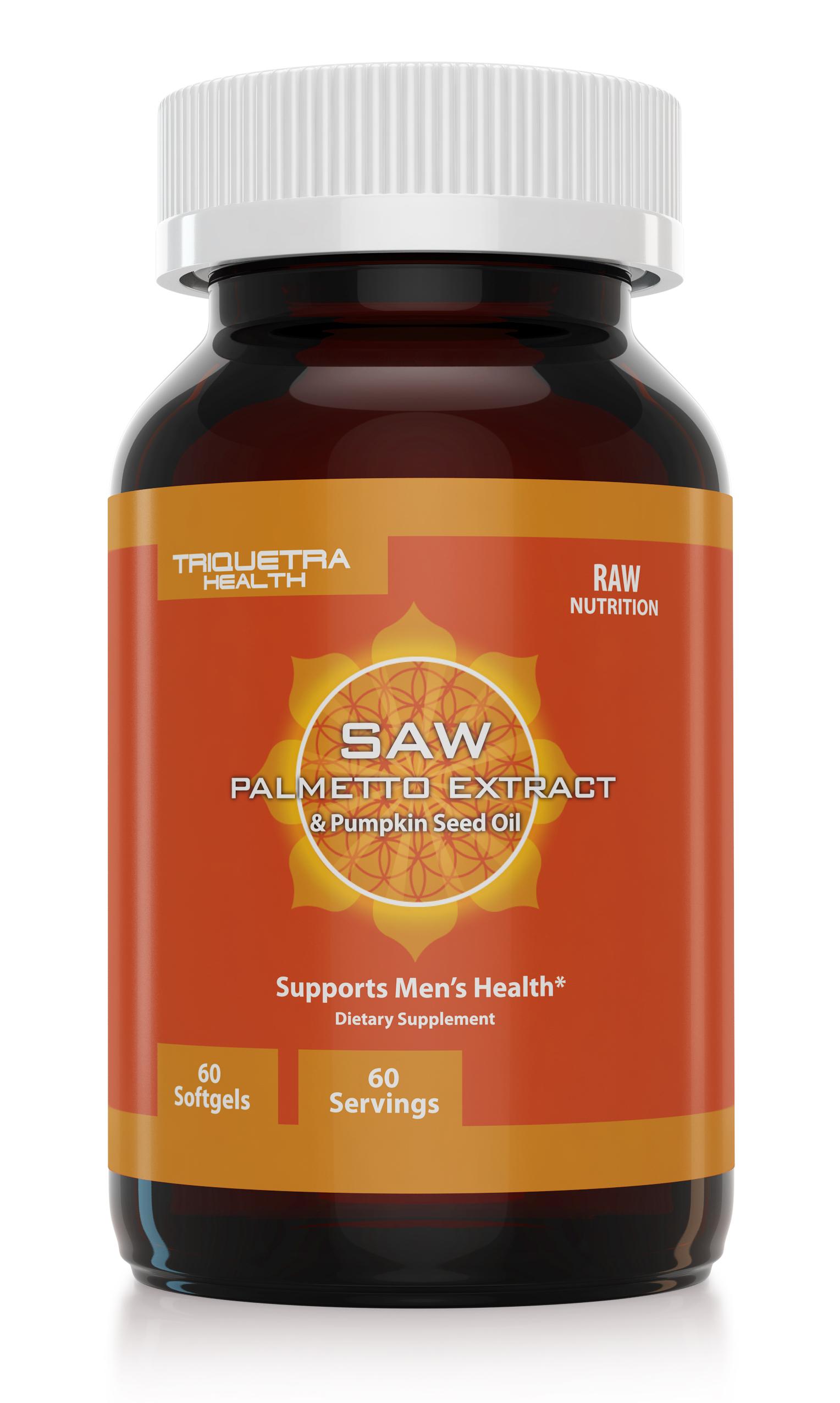 Saw Palmetto Extract (100 Extract) Plus Pumpkin Seed Oil