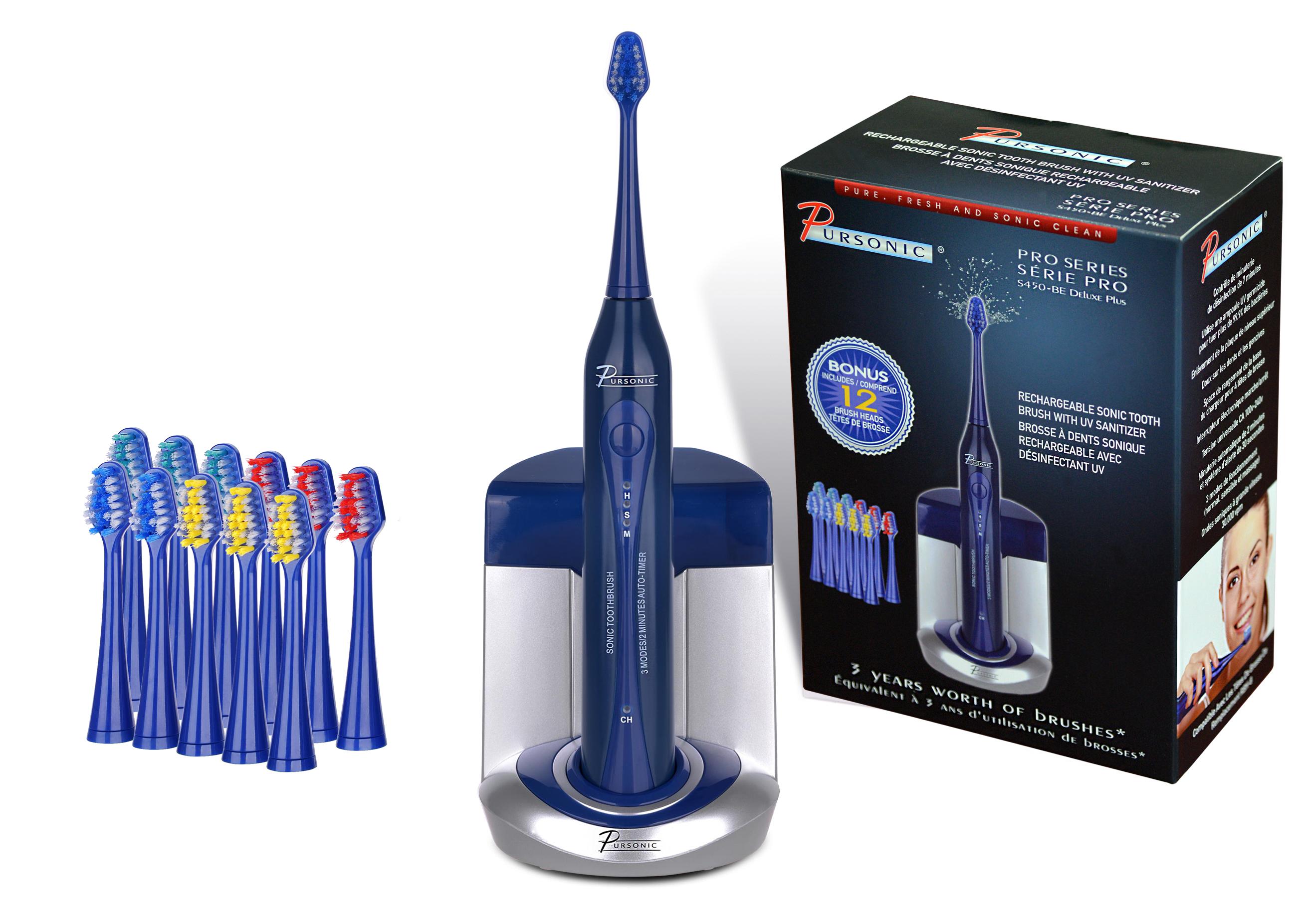 Pursonic S450 Deluxe Plus Rechargeable Sonic Electric