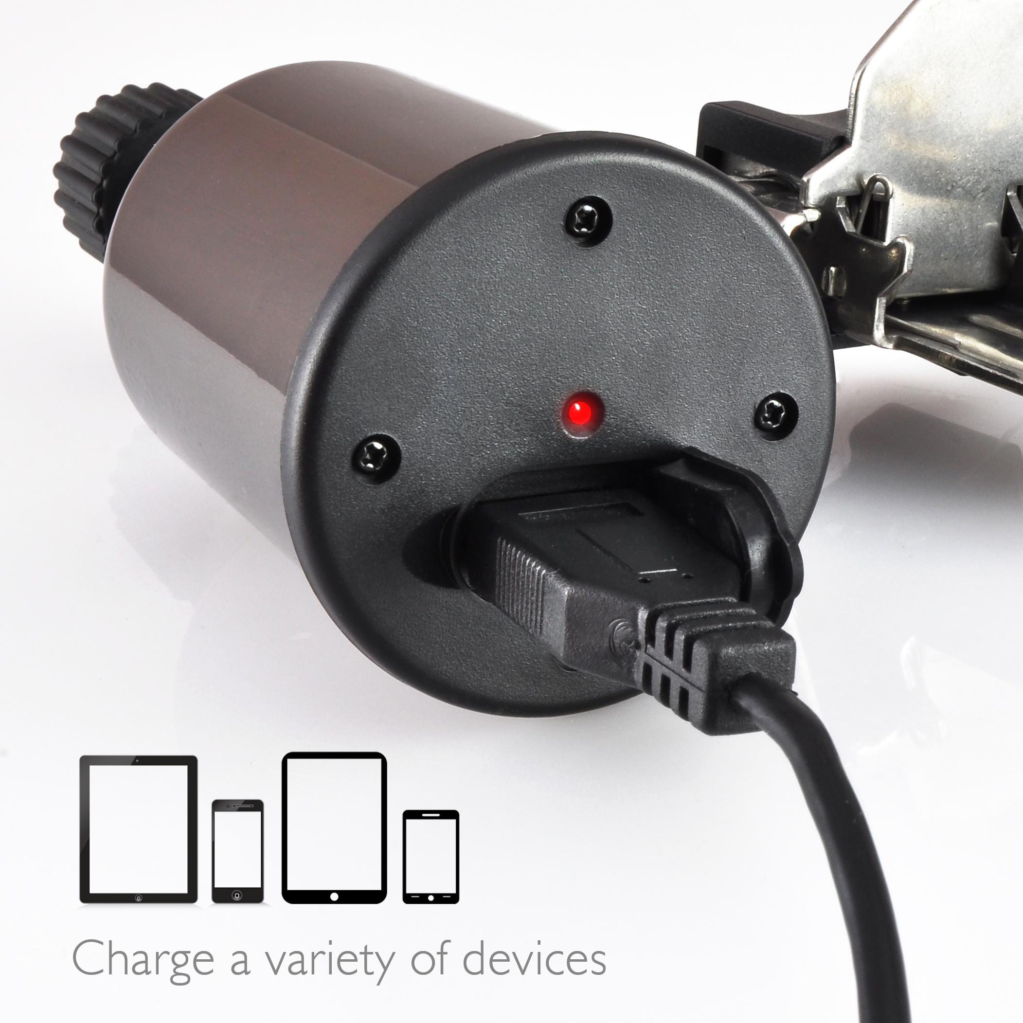 Pyle PBDNC10 Pedal Power Bike WheelPowered Device Charger