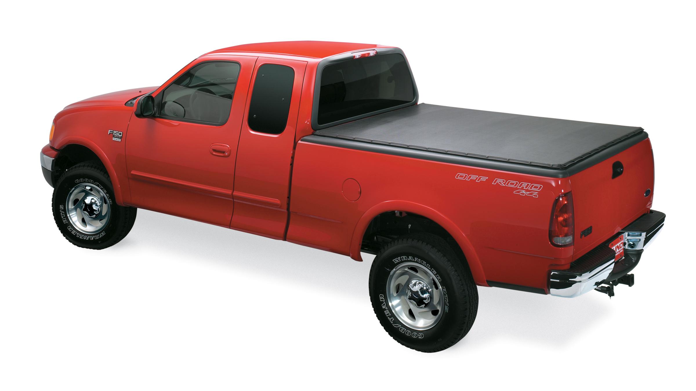 Lund Industries Genesis Snap Soft Roll Up Tonneau Cover Bed Length 6.50