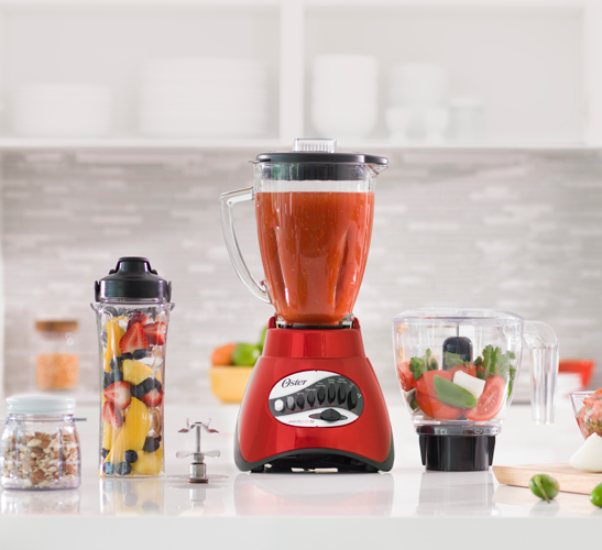 Oster Core 16Speed Blender with Glass Jar, Black, 006878