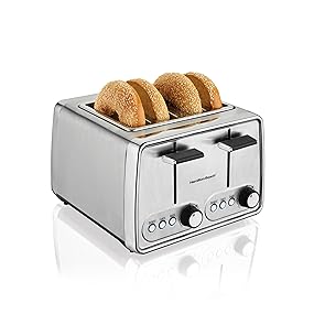 2 slice toasters oster cuisinart red stainless steel bread bagel two large digital retro compact bes
