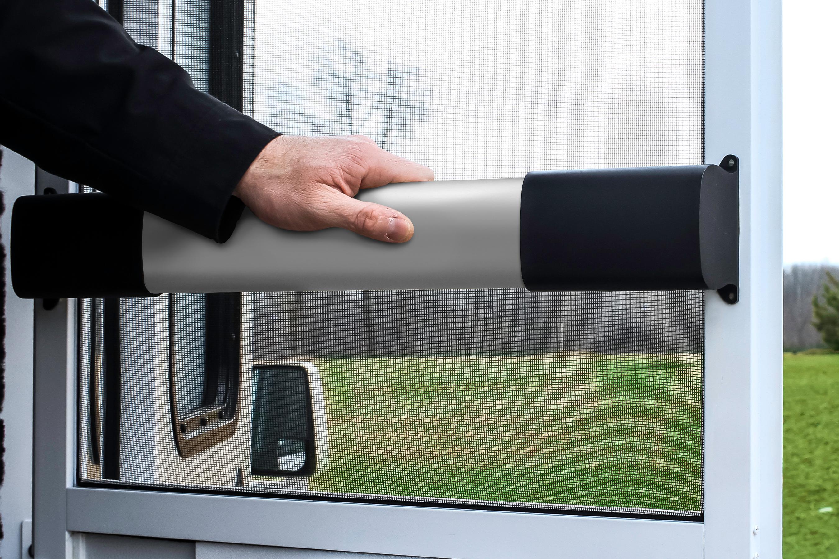 Camco Screen Door Cross Bar Handle Allows For Easier Exit