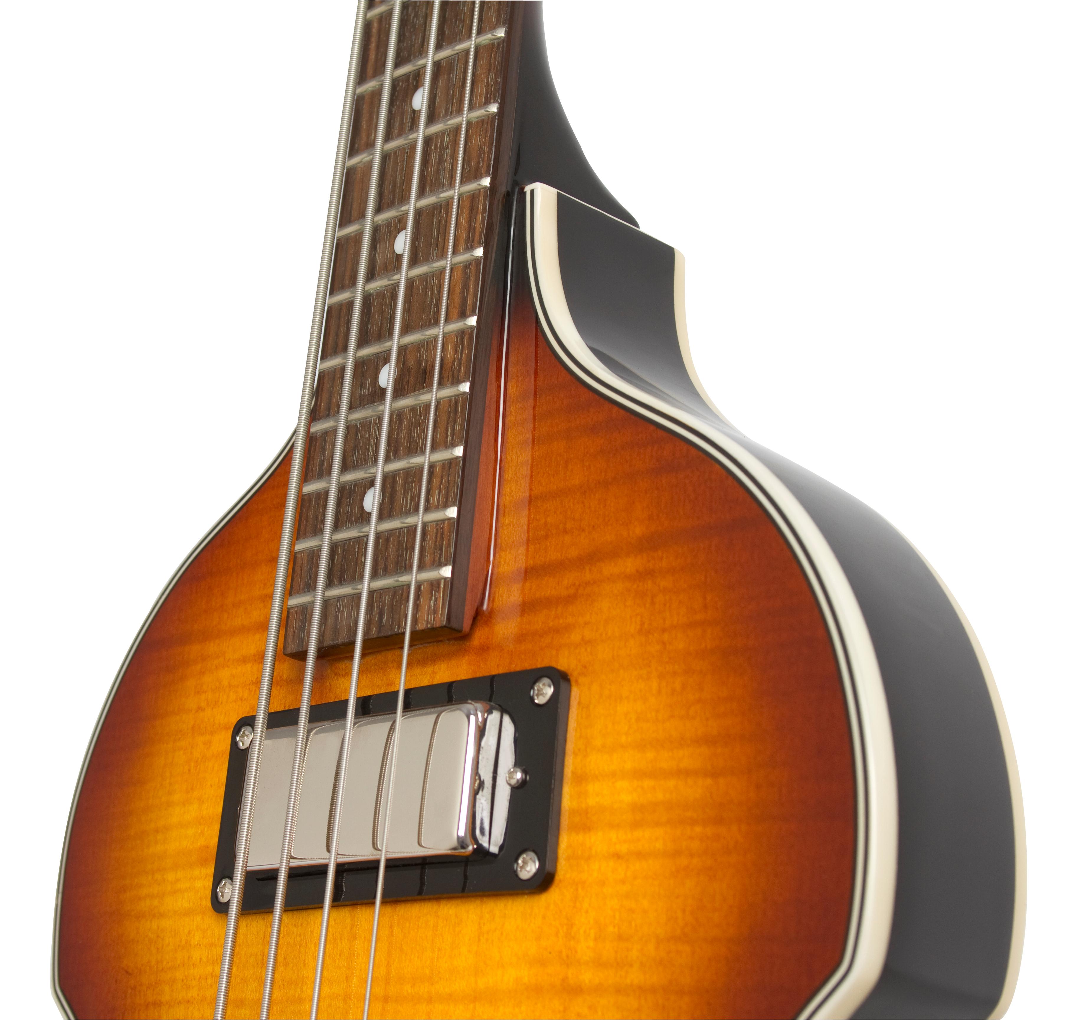 Epiphone VIOLA Electric Bass Guitar, Vintage Sunburst