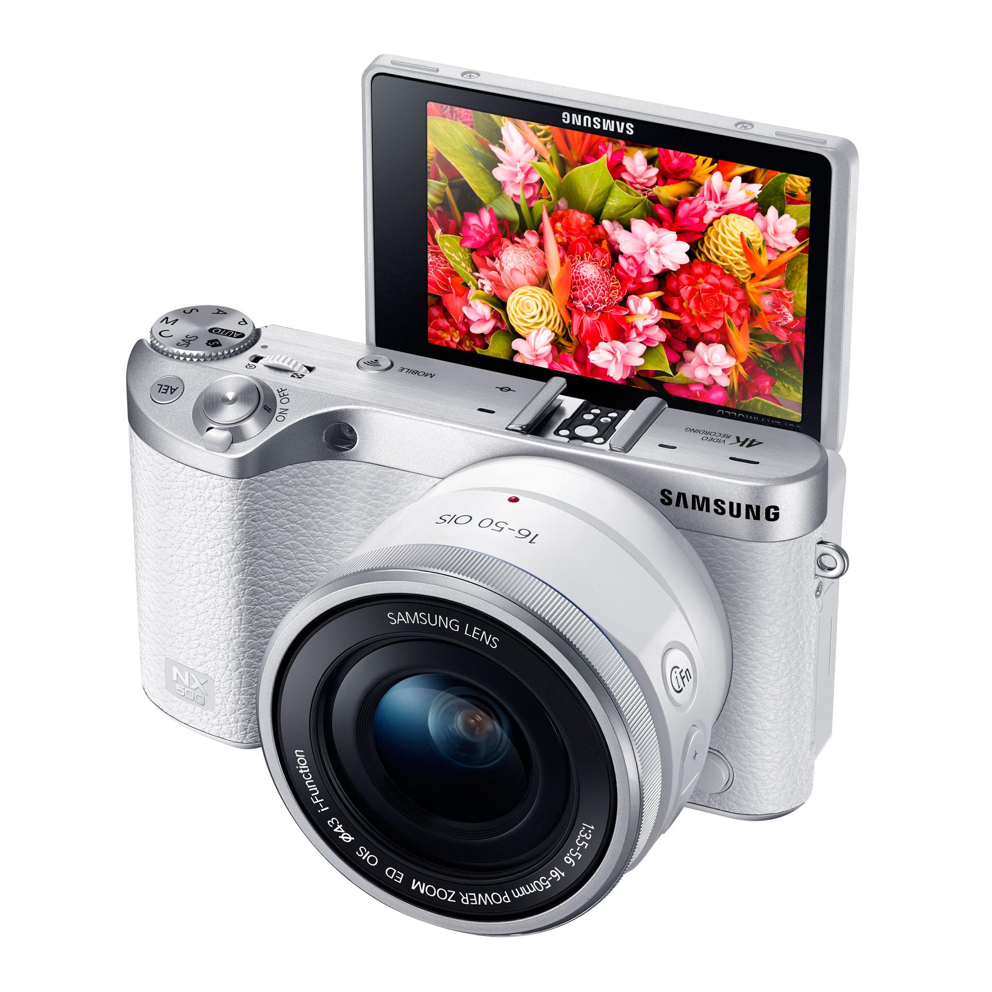 Samsung NX500 28 MP Wireless Smart Mirrorless Digital
