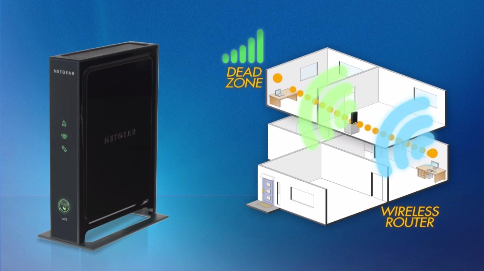Amazon.com: NETGEAR N300 Wi-Fi Range Extender - Desktop Version with 4 ...