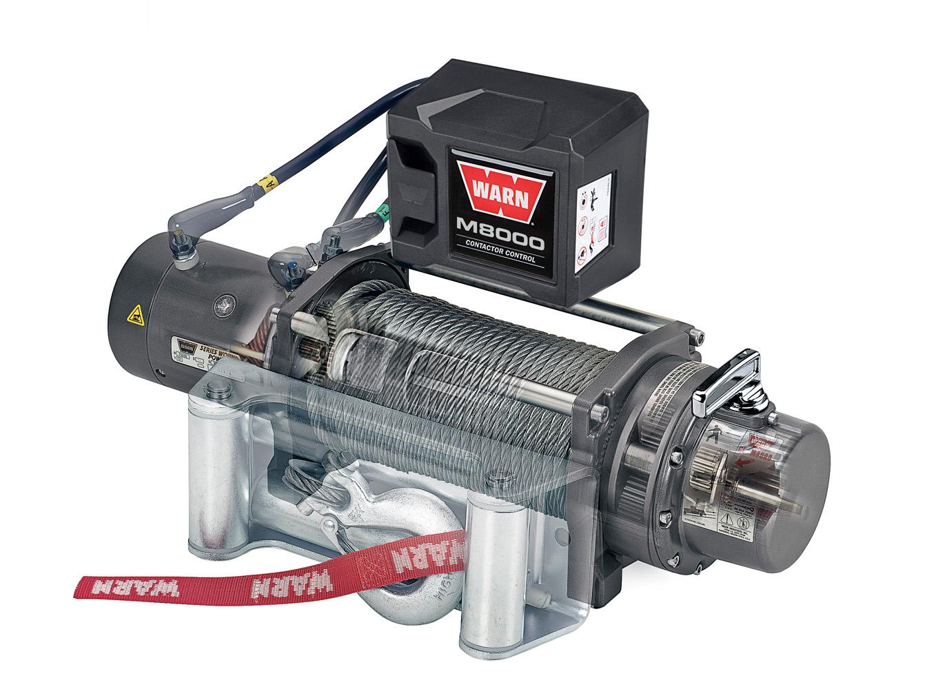 WARN 26502 M8000 8000lb Winch Automotive
