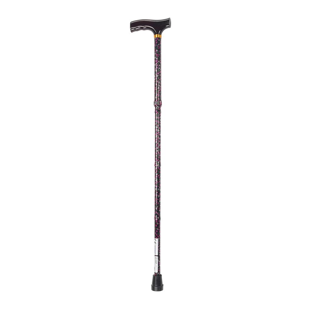 Drive Medical Lightweight Adjustable Folding Cane with T