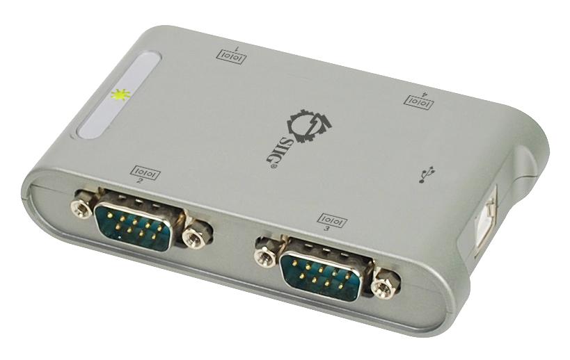 SIIG 4Port USB to RS232 Serial Adapter Hub (JUSC0111S1) Computers & Accessories