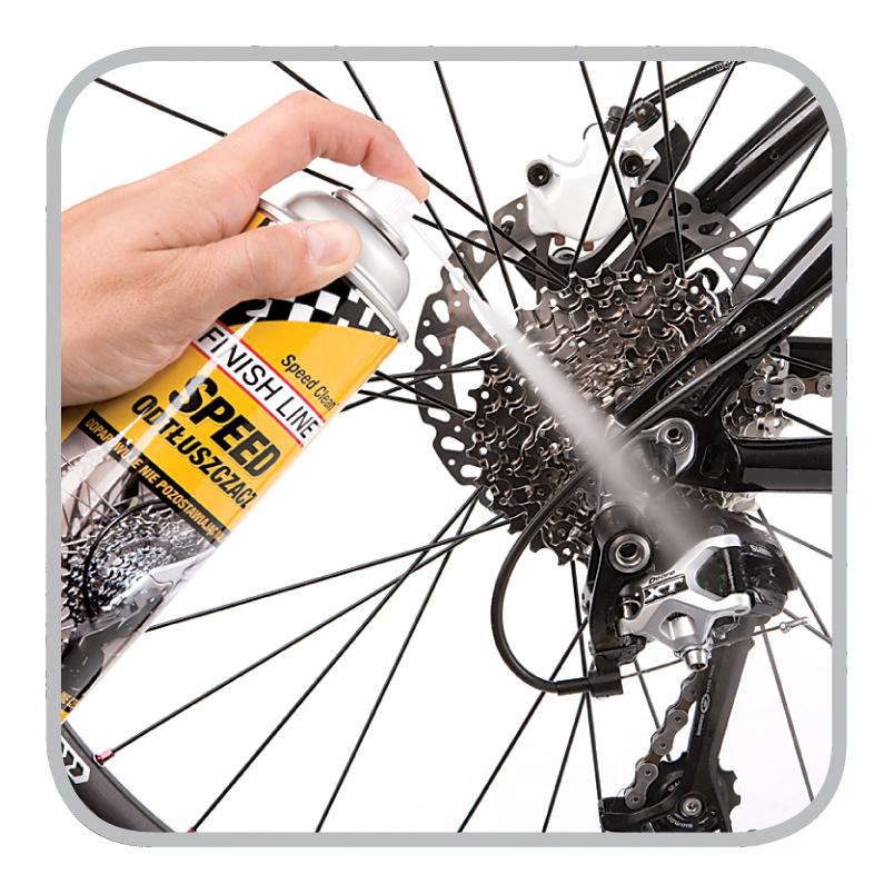 Finish Line Speed Degreaser Bicycle Cleaner Degreaser, 17-Ounce Aerosol  Spray
