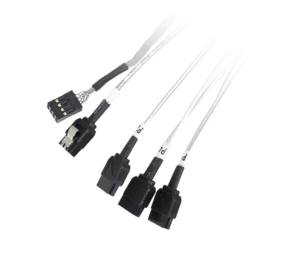 SIIG Internal MiniSAS SFF8087 to 4X SATA FanOut Cable