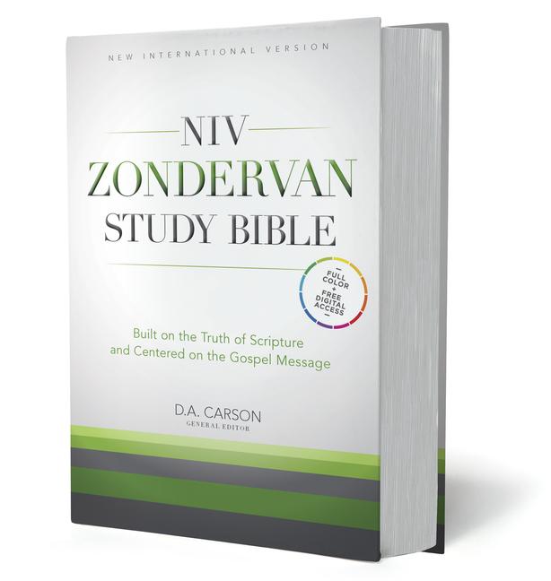 NIV Zondervan Study Bible, Hardcover Built on the Truth of Scripture