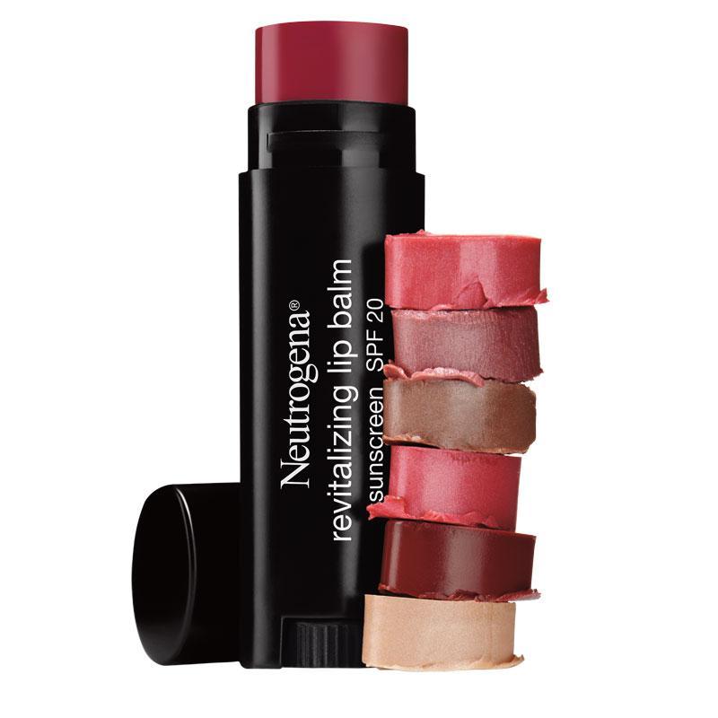 Neutrogena Revitalizing Lip Balm Spf 20, Fresh Plum 60, .15