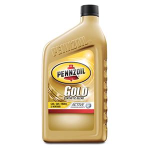 Pennzoil Gold Synthetic Blend Motor Oil