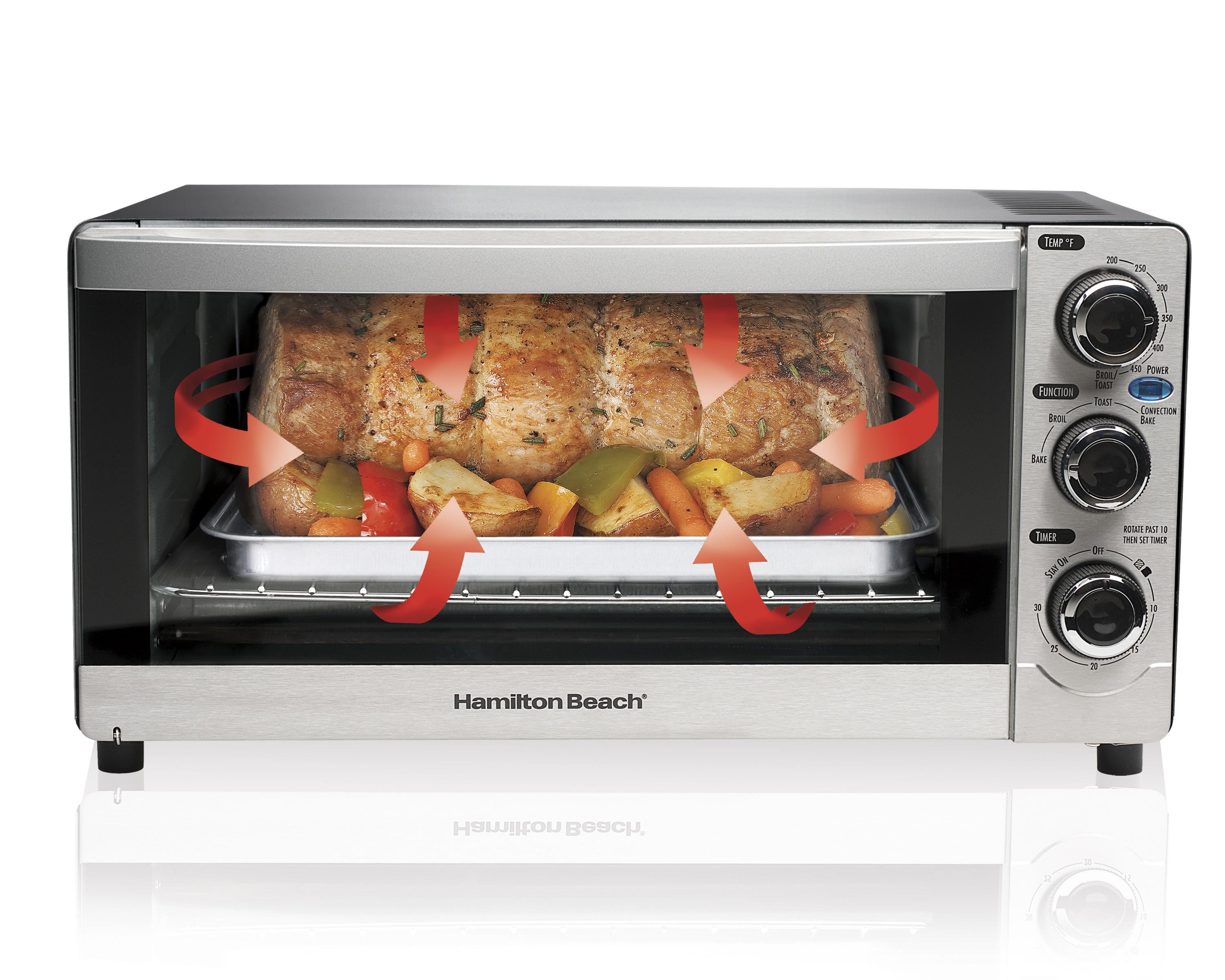 Hamilton Beach 31512 Convection 6Slice Toaster Oven