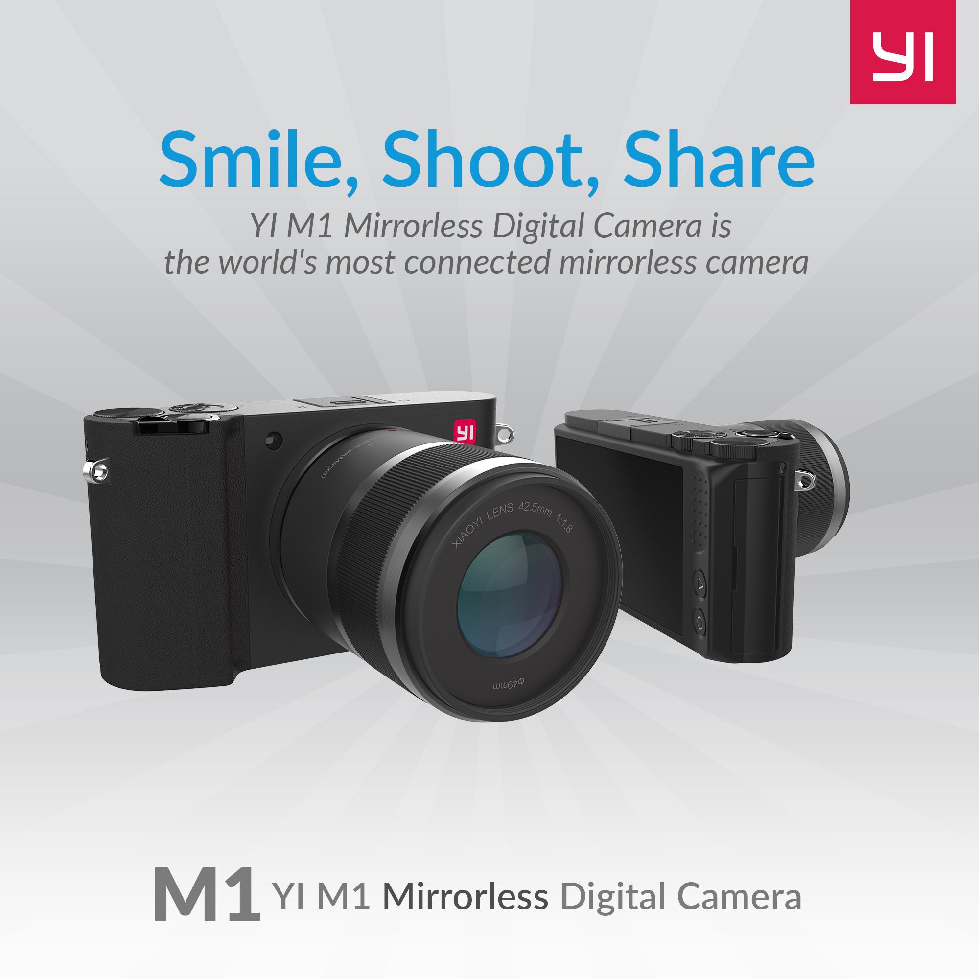 Amazon.com : YI M1 4K 20 MP Mirrorless Digital Camera with