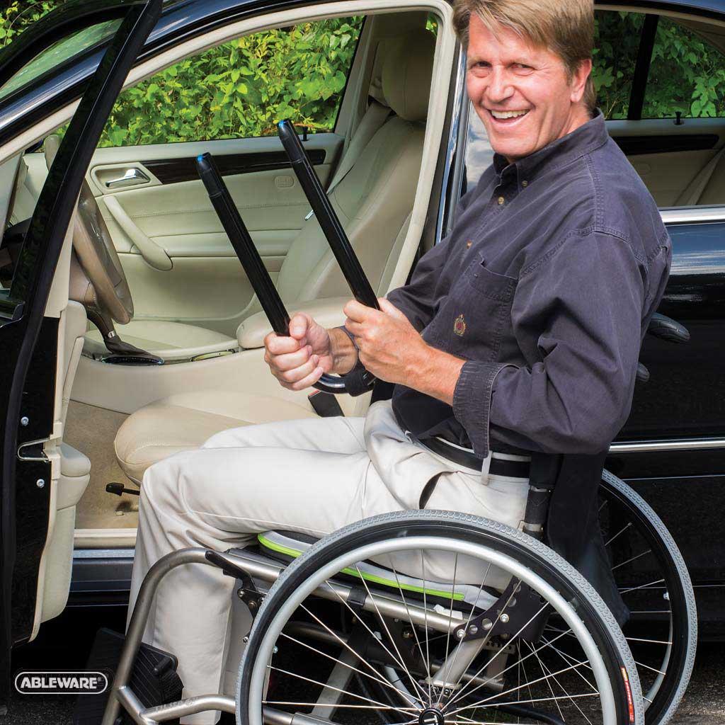 Ableware 704040000 XFer Rail Foldable Portable Transfer