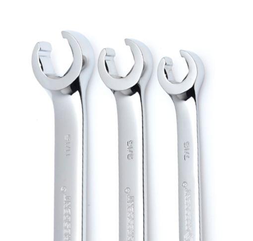 Crescent CFNWS1 Metric Flare Nut Wrench Set, 3 Piece - Combination...