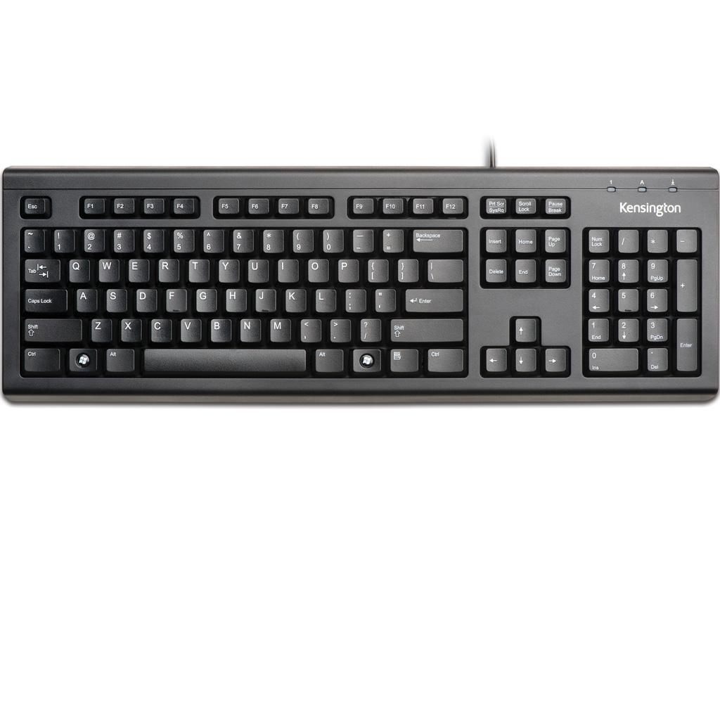 Kensington 64370A Keyboard for Life, Standard, USB