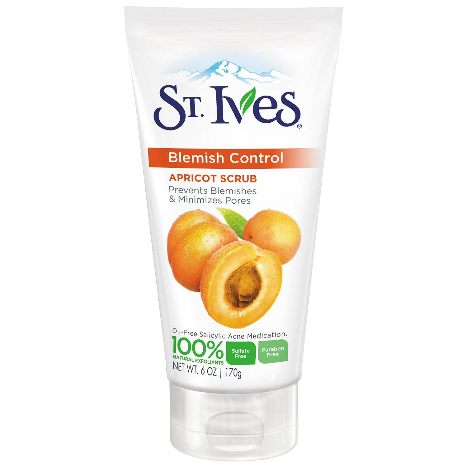 Amazon St Ives Blemish Control Face Scrub Apricot 6 Oz Beauty Products Beauty