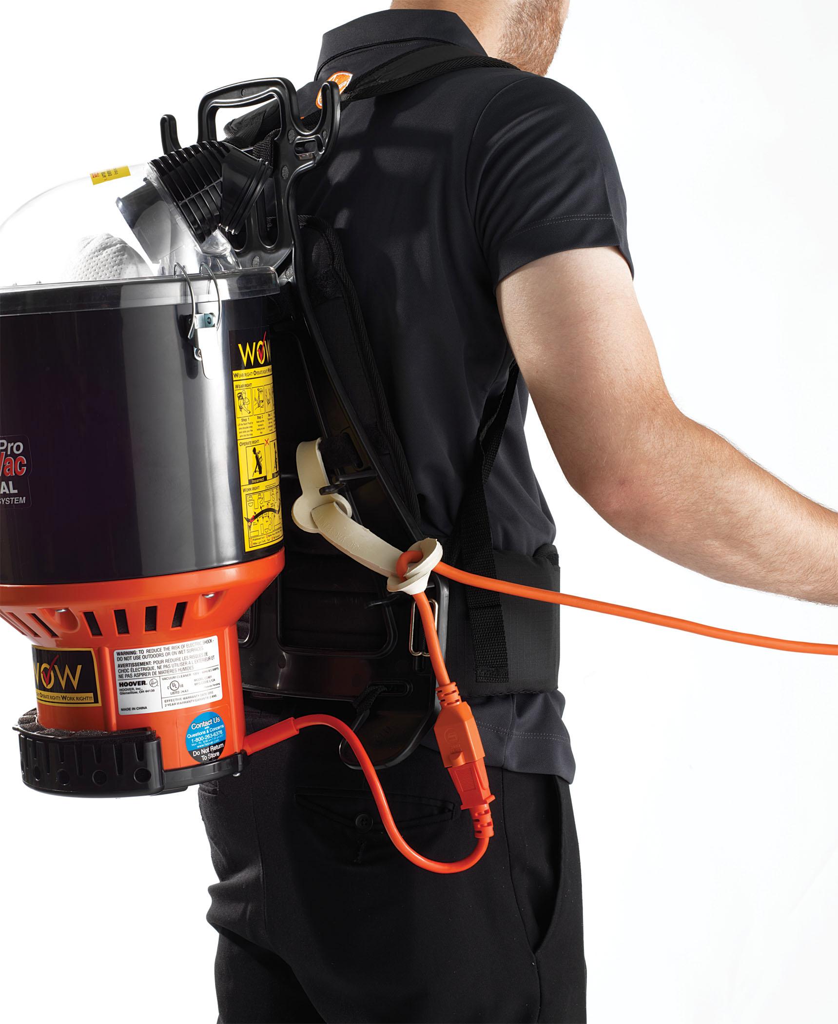 Hoover Commercial Lightweight Backpack Vacuum, C2401 Shop Wet Dry