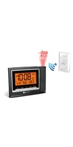 Amazon.com: Ambient Weather WS-8365 Clearview Projection Clock with