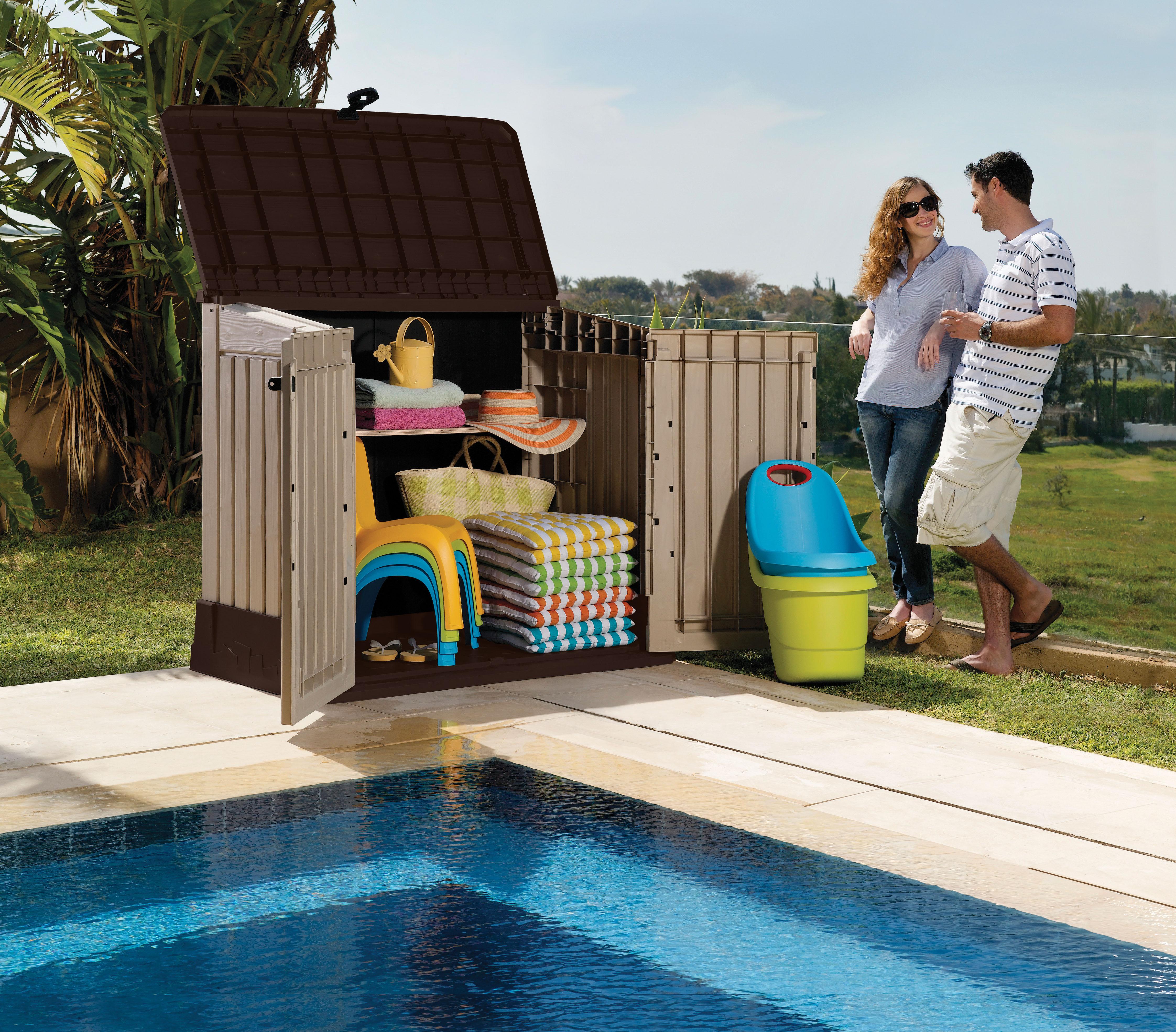 Keter StoreItOut MIDI 4.3 x 2.5 Outdoor Resin Horizontal