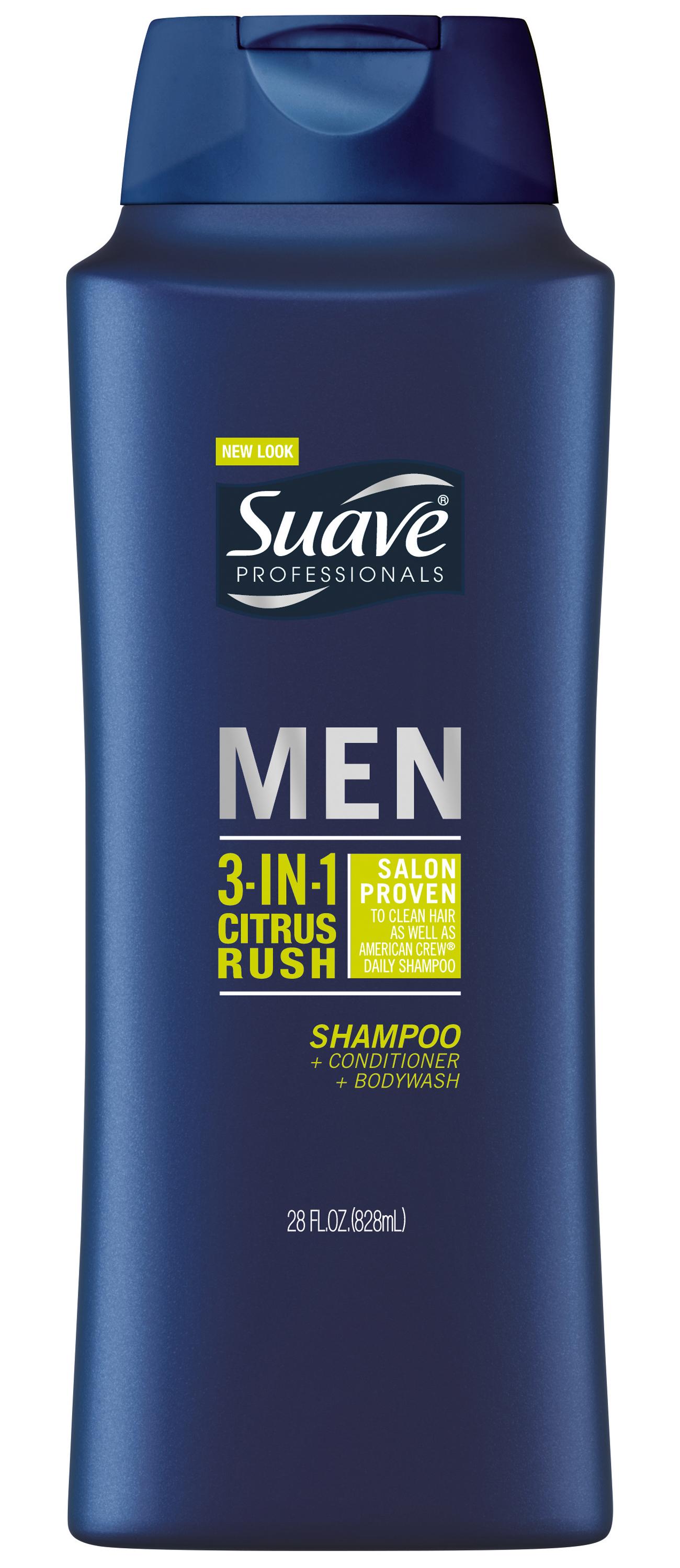 Mua Suave Men 3in1 Shampoo Conditioner Body Wash, Citrus Rush, 28 oz