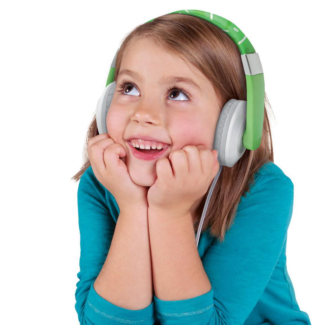 LeapFrog Headphones, Green (for Epic, LeapPad Platinum