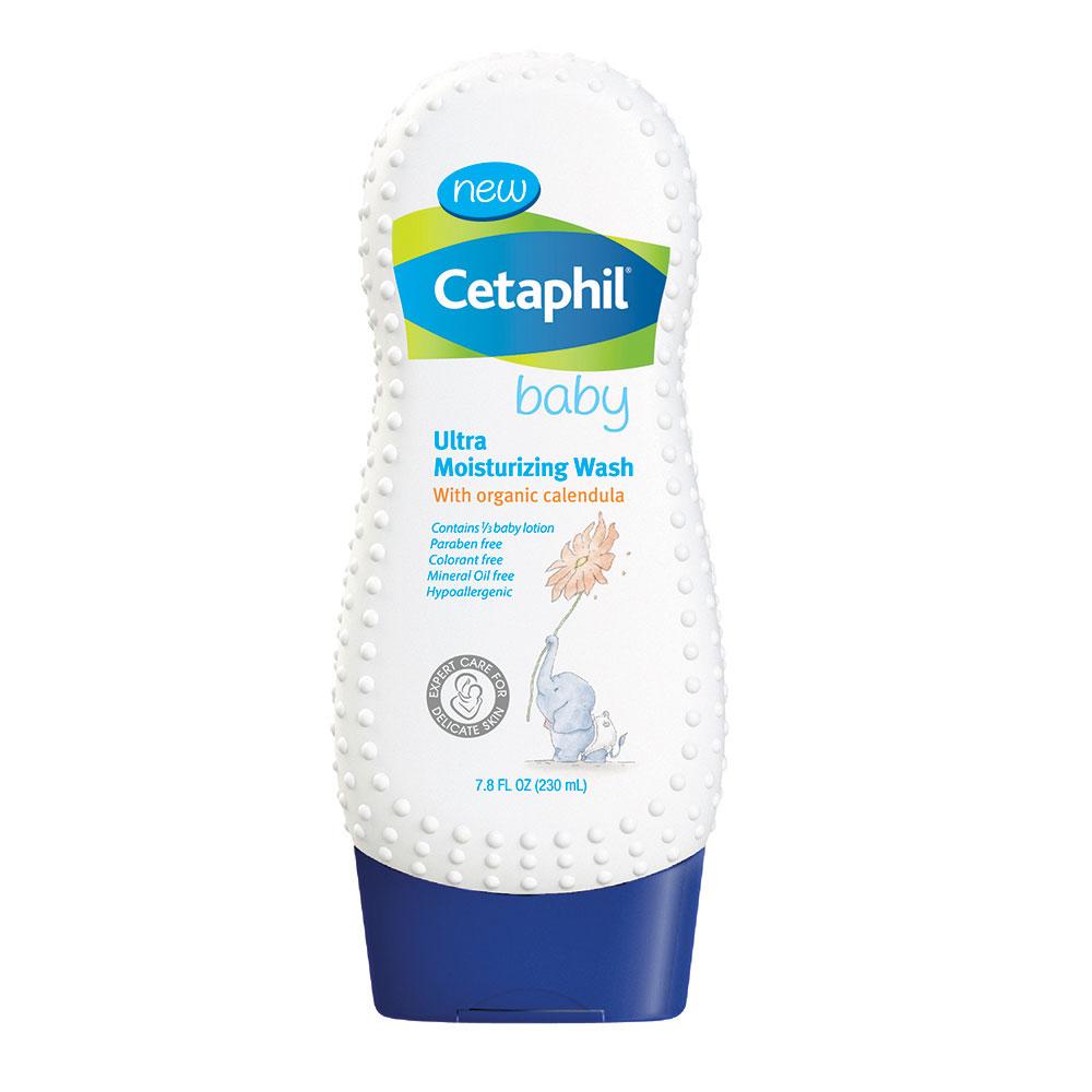 Cetaphil Baby Wash and Shampoo with Organic Calendula, 7.8