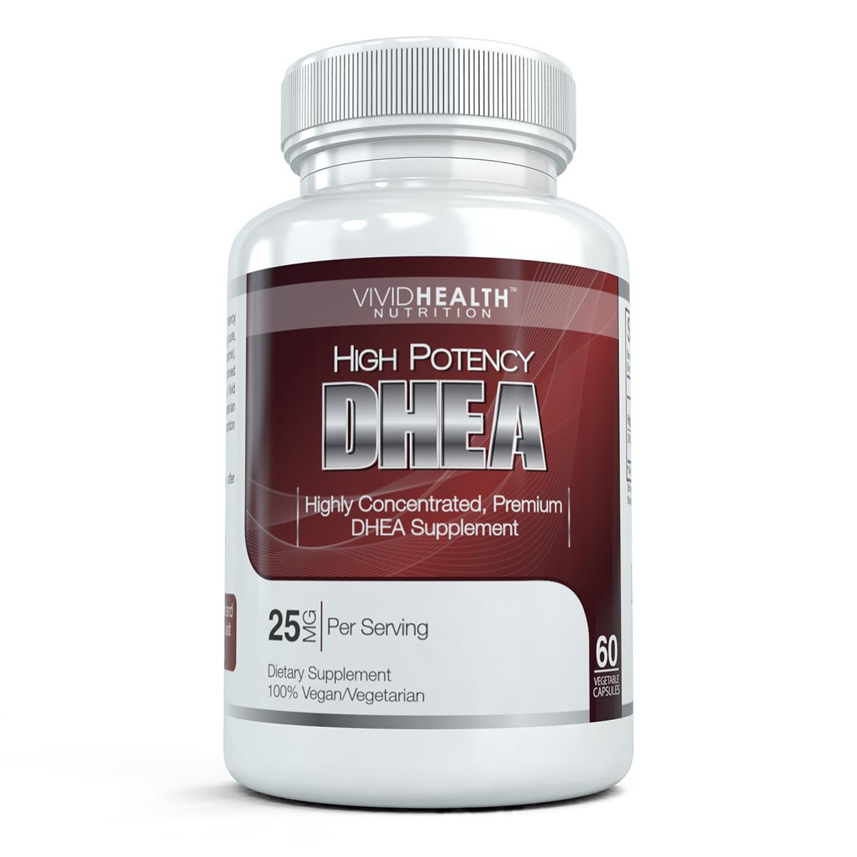 Vivid Health Nutrition 25 mg High Potency Pharmaceutical