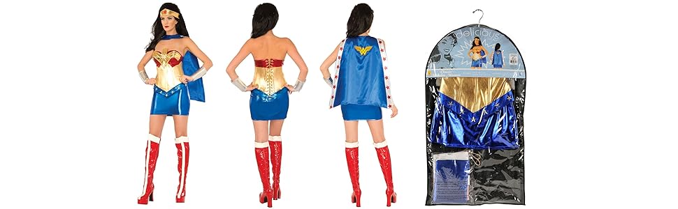 Dc Comics Wonder Woman Classic Deluxe Costume